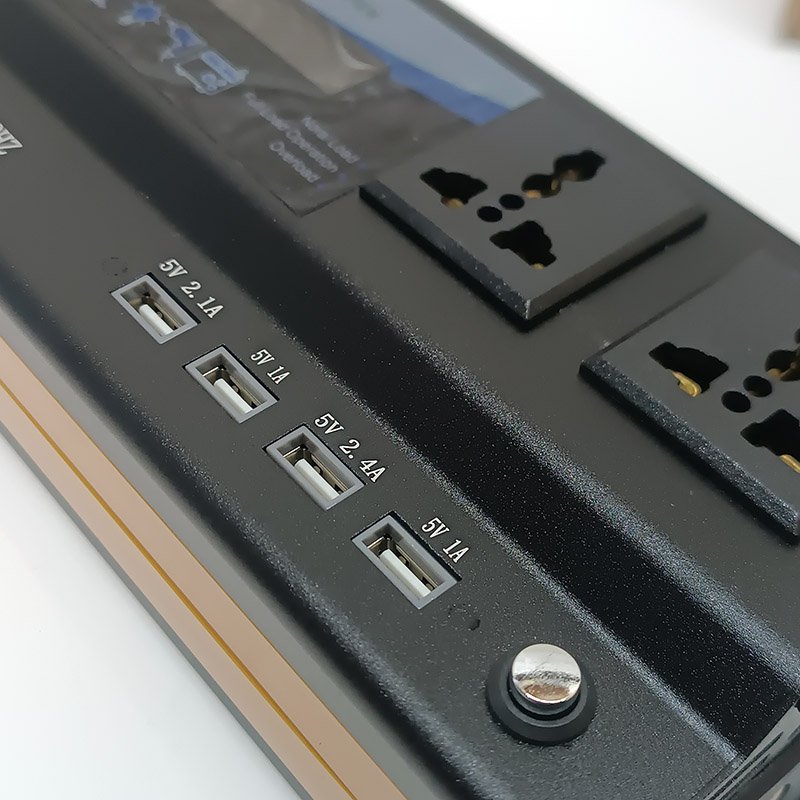 Onduleur sinusoïdal modifié DC 24V à AC 220V 6000W – Image 12