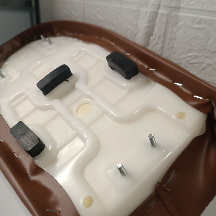 Siège de moto en cuir PU Vintage café Racer – Image 7