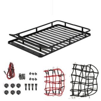 Porte-bagages de toit en métal 1/10 pour voitures RC