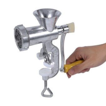 Hachoir à Viande Manuel en Alliage d’Aluminium