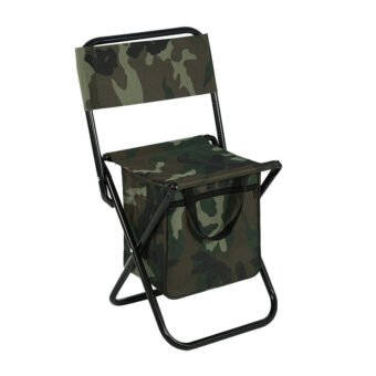 Chaise pliante militaire avec sac de rangement