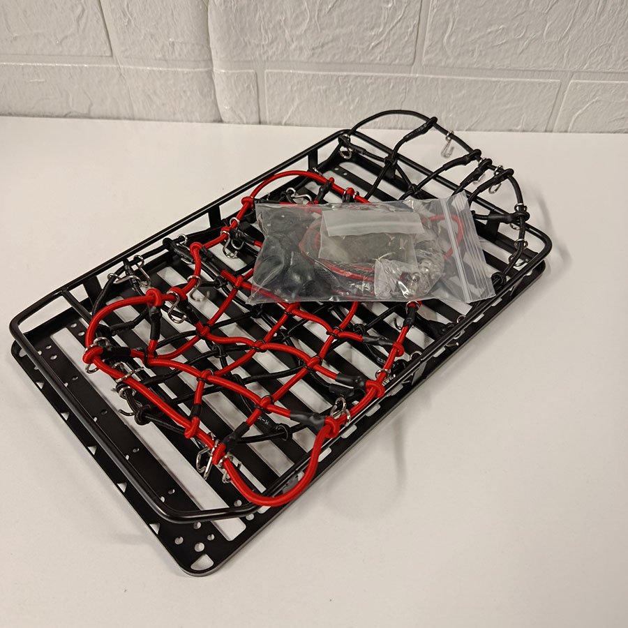 Porte-bagages de toit en métal 1/10 pour voitures RC – Image 11